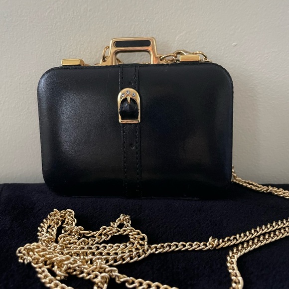 Small size party bag (mirror inside)- patented genuine leather - Picture 1 of 10